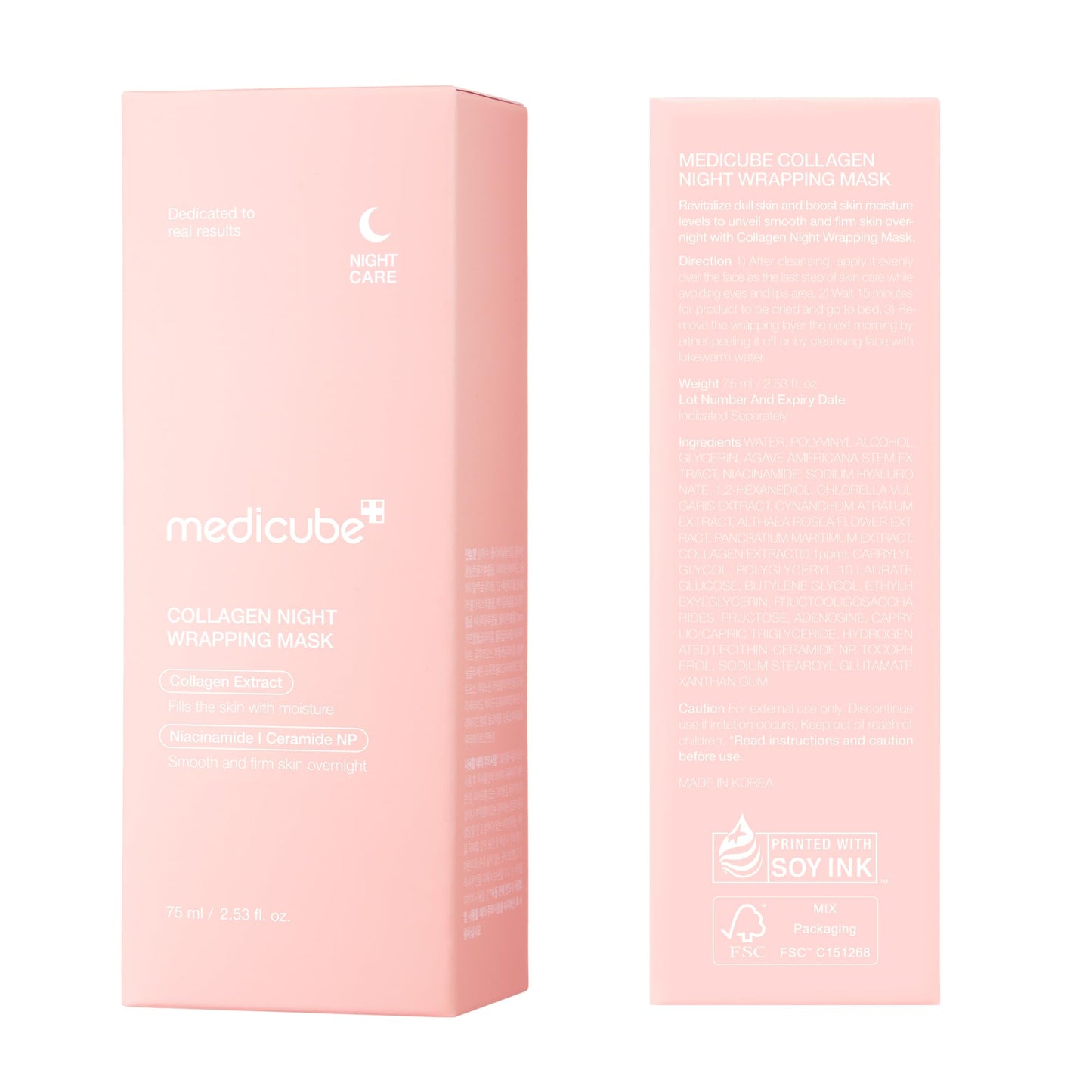 Medicube collagen peel off mask