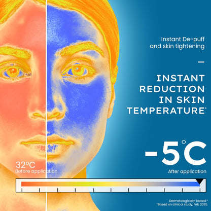 Hyphen Ice Dunk Instant Cooling Face Mask with collagen boost|Glowing Skin