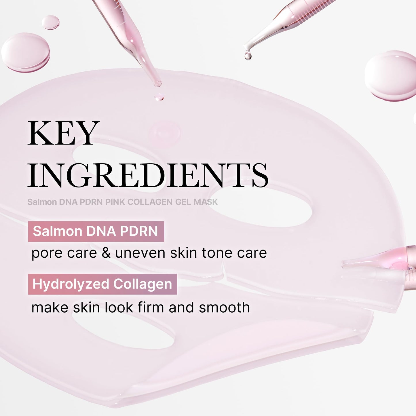 Medicube Salmon DNA PDRN Pink Collagen Jelly Mask, 1 Pack