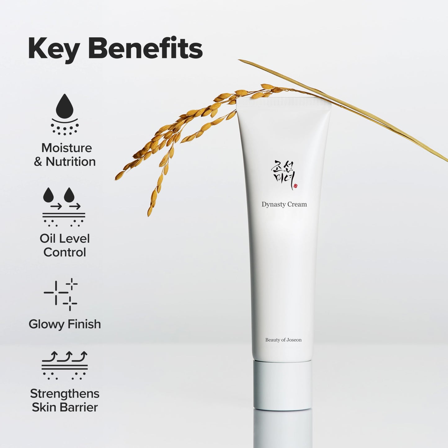 Beauty of Joseon Dynasty Cream Hydrating Face Moisturizer for Dry, Sensitive Skin, Korean Skincare.
