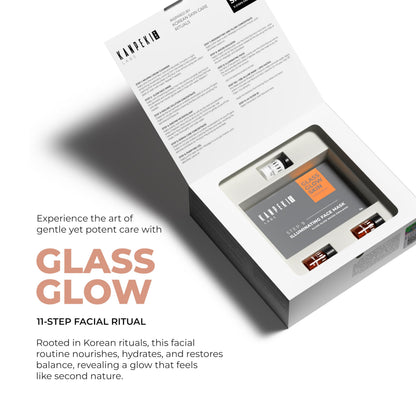 Kanpeki Glass Glow 11-Step Korean Skincare Facial Kit for all Skin Types