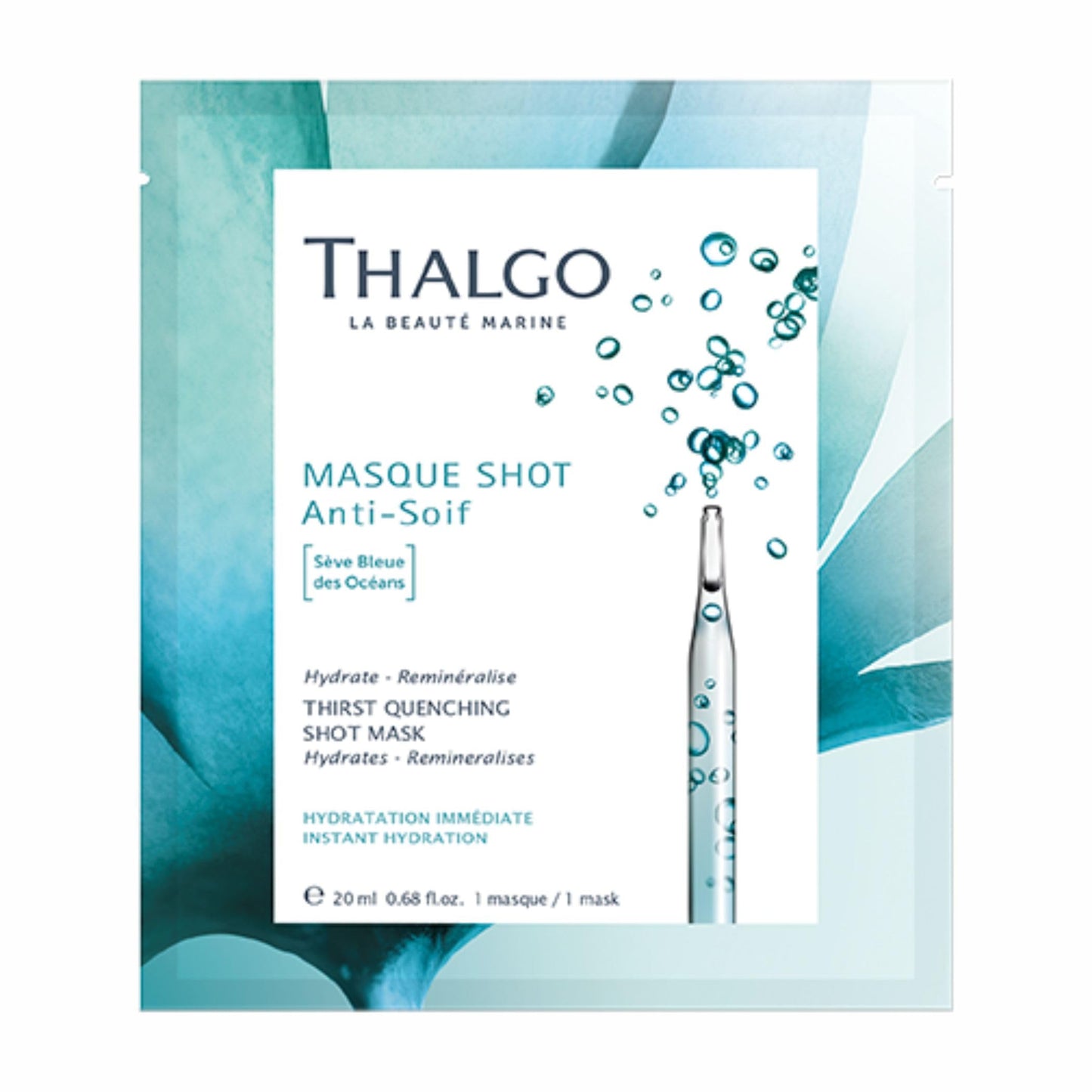 Thalgo Thirst-Quenching Shot Mask - Refreshing Hydrating Sheet Mask