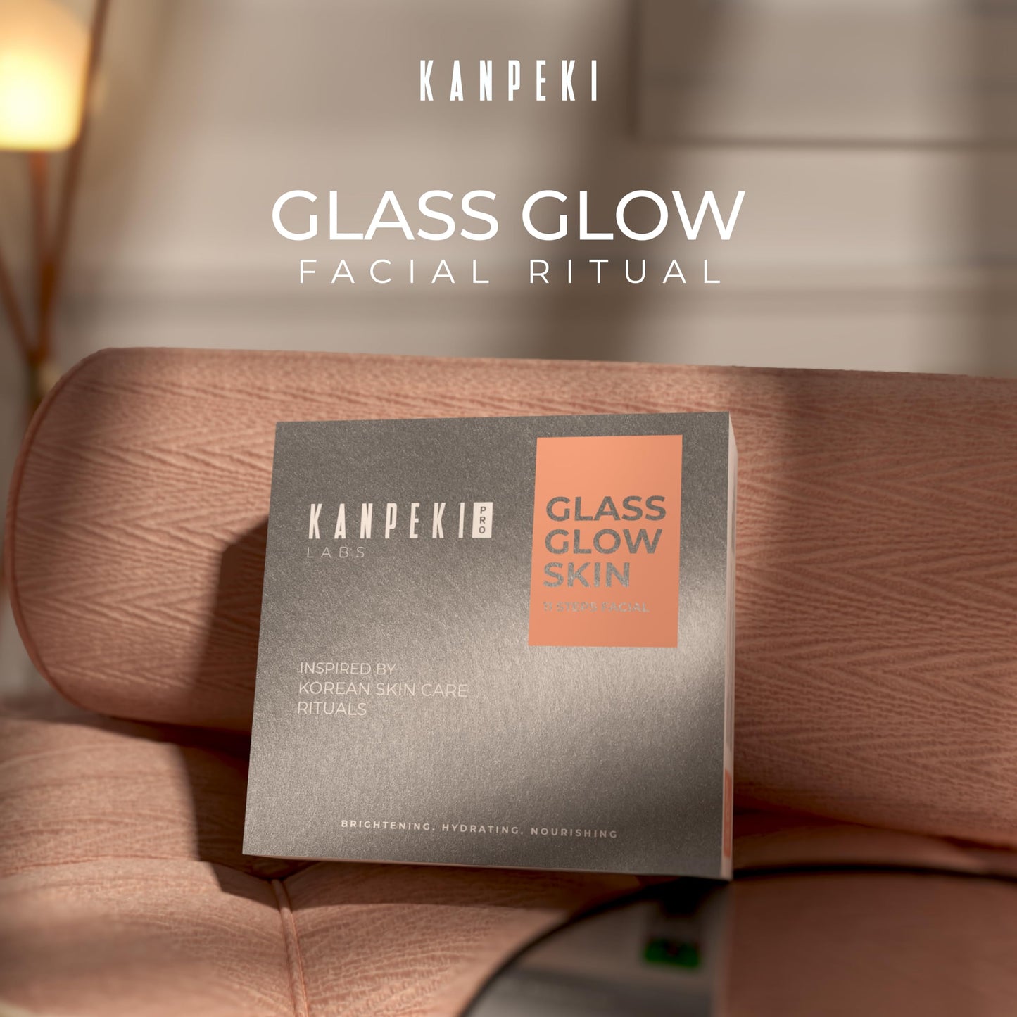 Kanpeki Glass Glow 11-Step Korean Skincare Facial Kit for all Skin Types