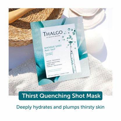 Thalgo Thirst-Quenching Shot Mask - Refreshing Hydrating Sheet Mask